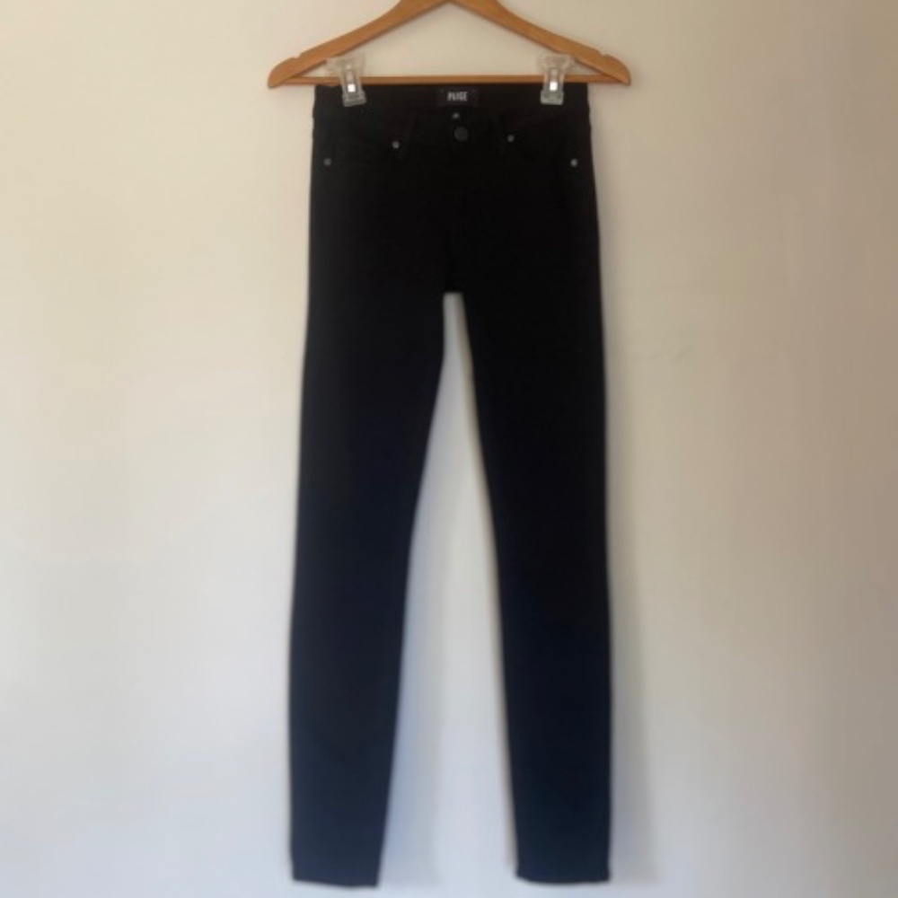 PAIGE Verdugo Ultra Skinny Jeans in Black